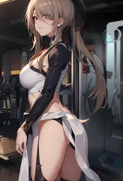 美艳未婚妻在健身房沉沦