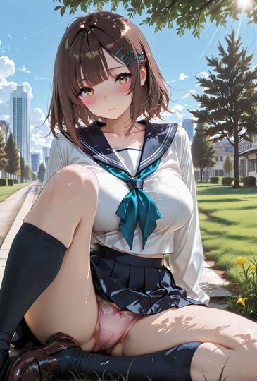 被怪物标记的少女