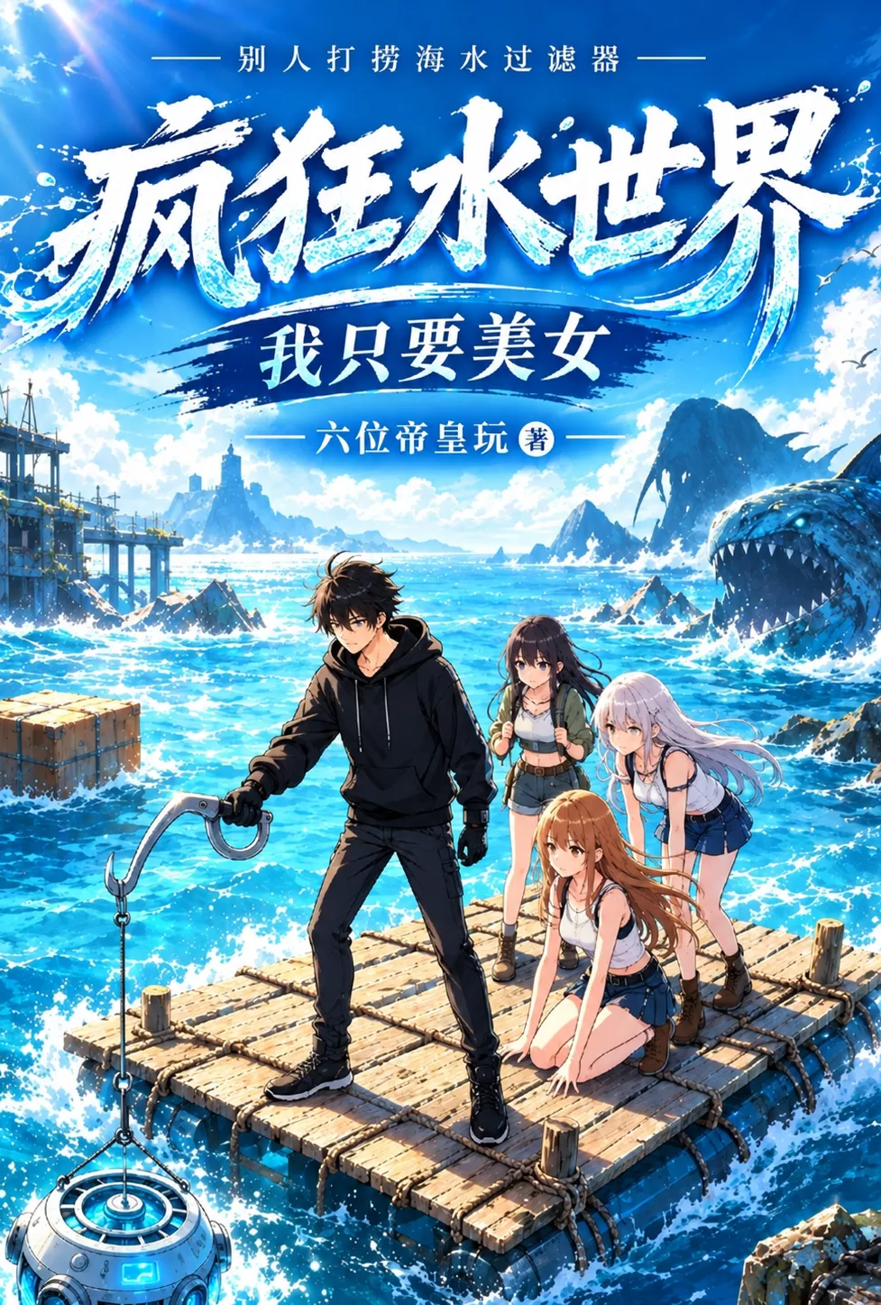 疯狂水世界：别人打捞海水过滤器，我只要美女