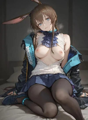 【明日方舟】操翻阿米娅的黑丝骚穴