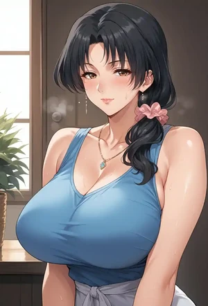 在全家人旁边和老妈的暧昧