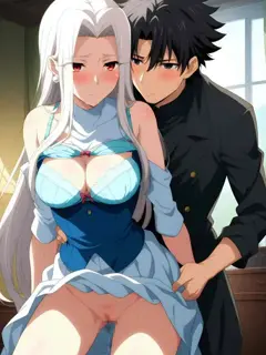 卫宫淫郎传：纯洁神圣的天之圣女爱丽丝❤毫无防备的被黑色圣杯催淫暗示❤自以为是对义子发情的变态淫母❤难道要变成背叛丈夫勾引士郎乱伦的天之飞机杯吗❤？