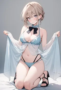 在虚拟游戏中身着白丝舞蹈服娇小少女学习名为做exs的舞蹈