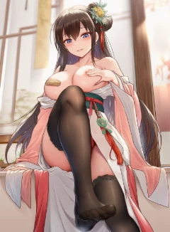 企业&ldquo;仙子&rdquo;汉服配开裆黑丝